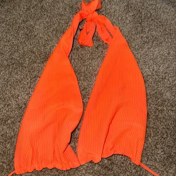 Frankie’s Bikinis Orange Set - Picture 2 of 3